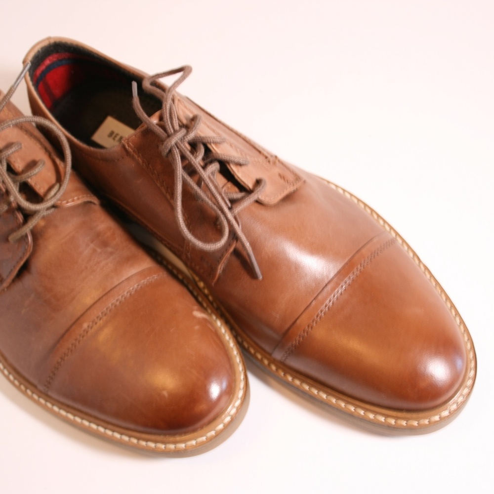 Ben Sherman Cap Toe Oxford